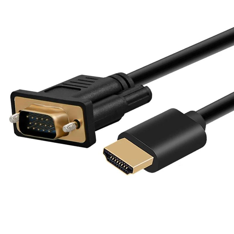 HDMI ȣȯ VGA ̺ - ̺  Ĩ, ǻ, Ʈ, PC, Ϳ, 1/1.5/1.8M ÷  ÷ ̺, 